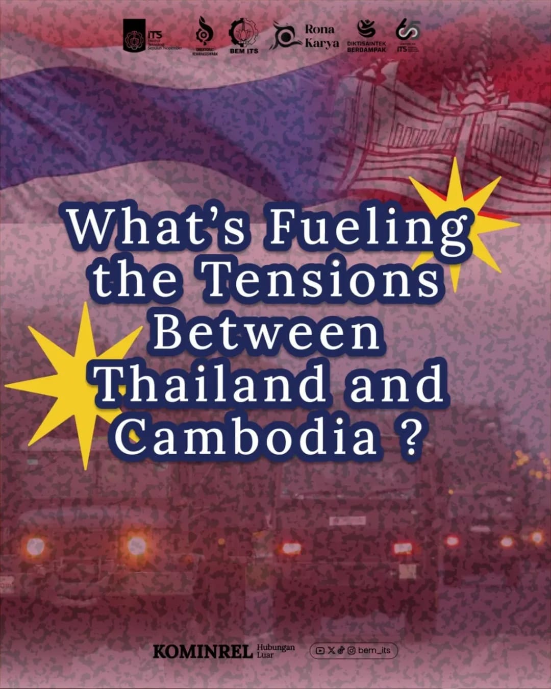 Konflik Lama Kembali Membara di Perbatasan Thailand–Kamboja